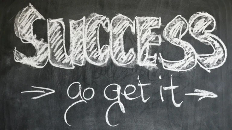 Inspirational quote: Success go get it